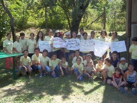 Photo : Les enfants des deux camps