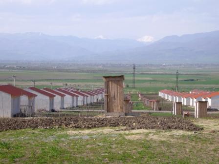 Photo : Le lotissement de Shavshvebi