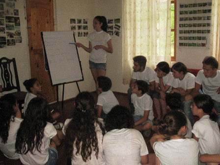 Photo : Un cours sur l'écologie